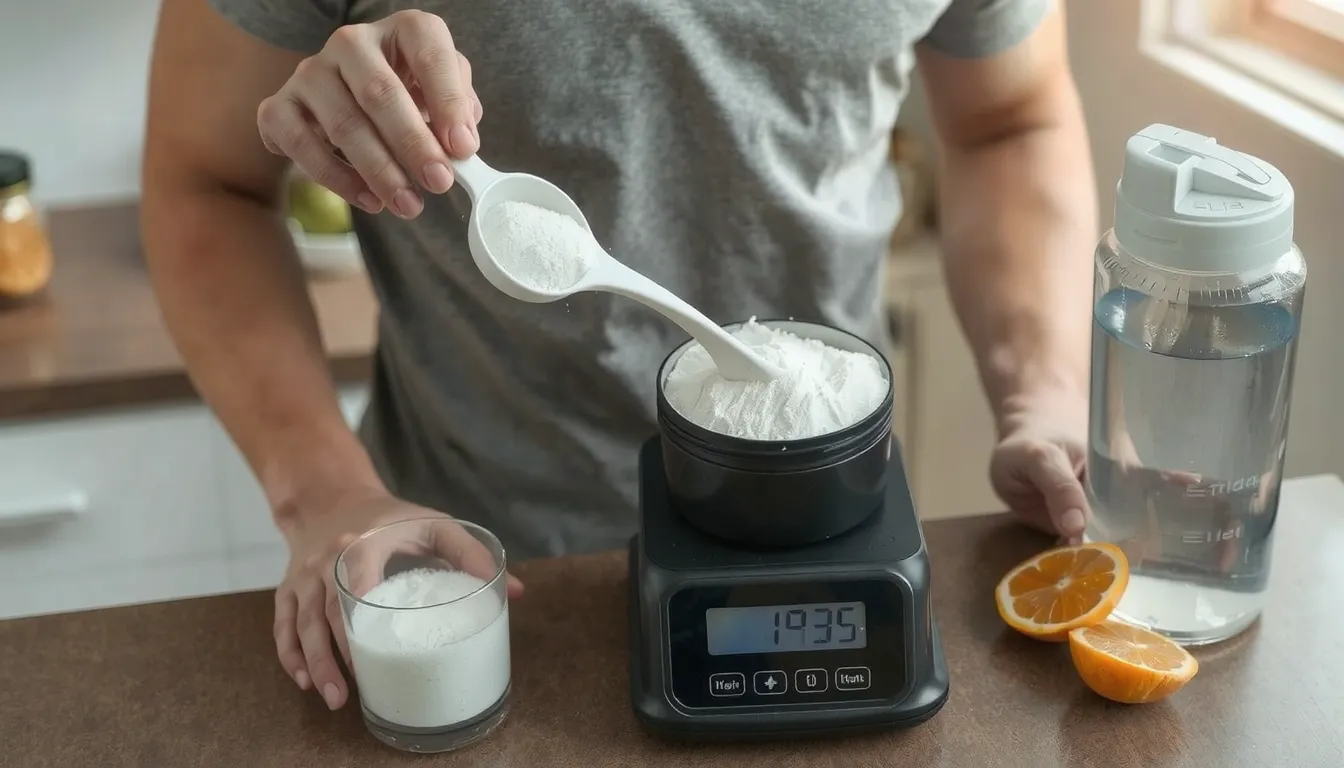 20 g de créatine par jour